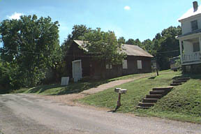The Valles Mines General Store Building, 
                    built
after the first building was sucked 
                    up by a tornado.